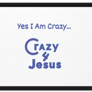 Christian Framed Canvas – Inspirational Wall Art