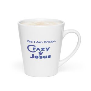 Latte Mug | Christian Grace-Inspired Ceramic Coffee Cup