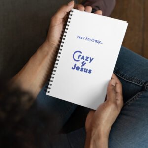 Spiral Notebook – Durable, Lined Pages & Faith-Inspired Design