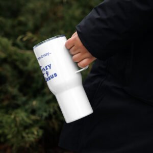 Travel Mug with Handle – Christian Faith-Inspired Stainless Steel