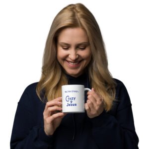 White Glossy Mug – Christian Faith-Inspired Ceramic Coffee Cup